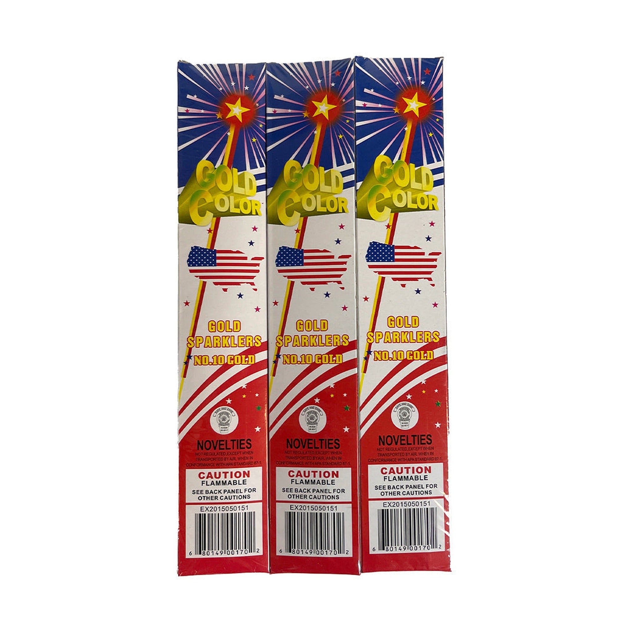 8pc Gold Sparkler 12ct